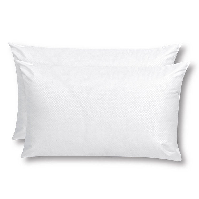 Symple Stuff Khaled Luxury Embossed Polyester/Polyfill Medium Support